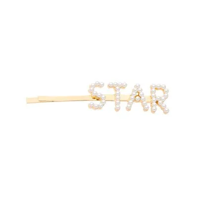 1PC Bling Letter Hairpins Headwear For Women Girls Hair Clips Pins Barrette