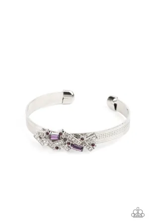 A Chic Clique Purple Paparazzi Bracelet