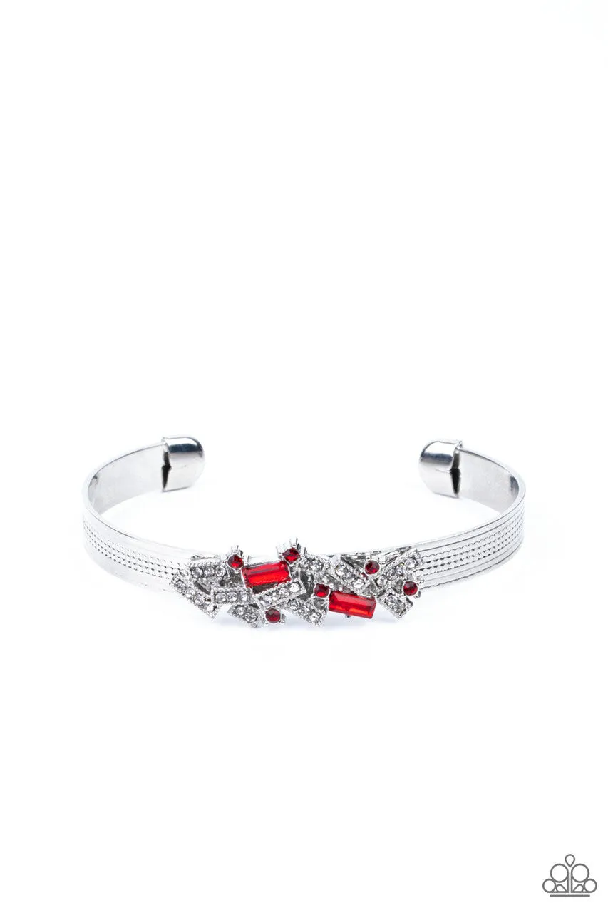 A Chic Clique Red Paparazzi Bracelet