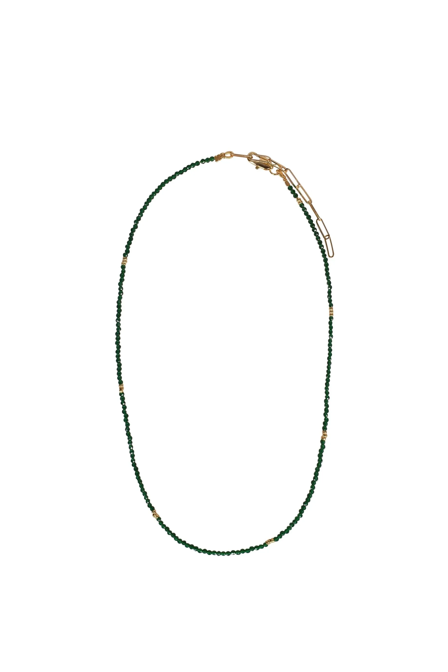 Alouette Design
 Tiny Necklace - Emerald