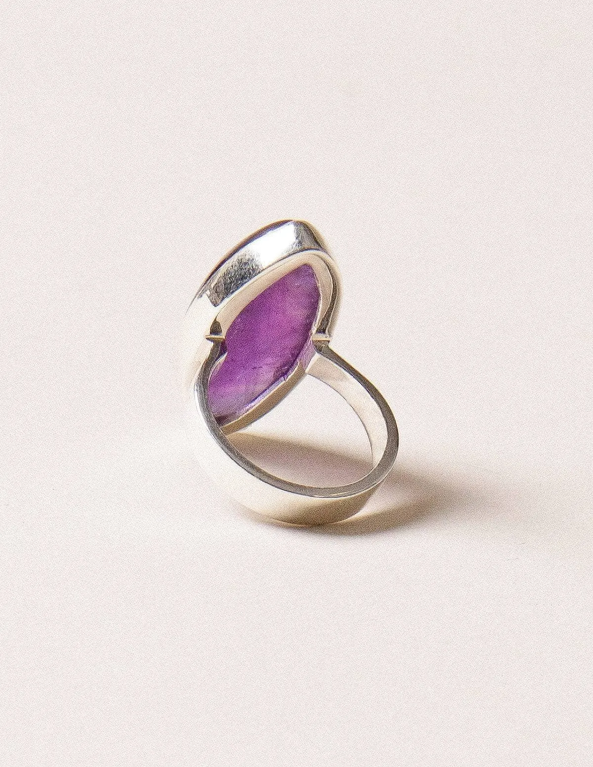 Amethyst Marquise Gemstone Ring - Size 5