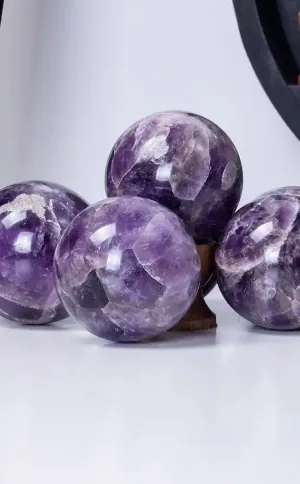 Amethyst Spheres