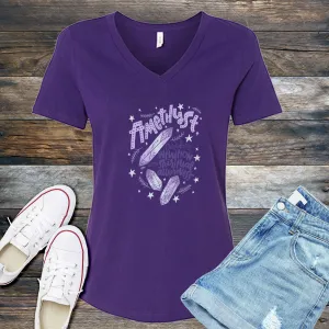 Amethyst Spiritual Awareness V-Neck