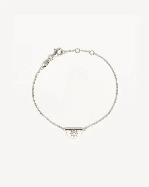 by charlotte Lotus Bracelet - Sterling Silver