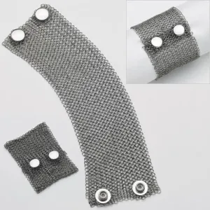 Chain Mail Bracelet with Snaps