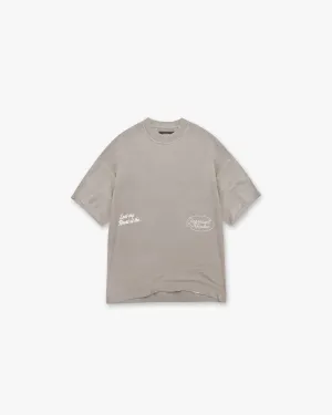 Chain Stitch Rodeo T-Shirt - Mudstone