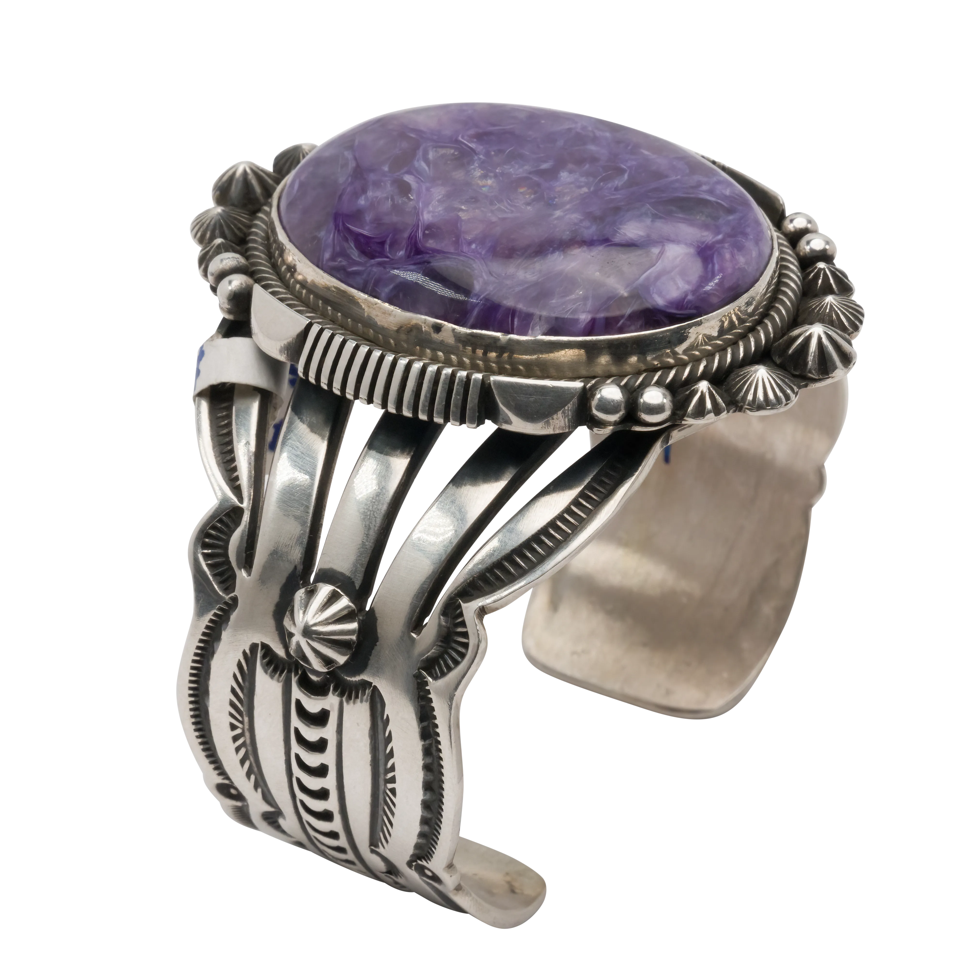 Charoite Cuff | Aaron Toadlena