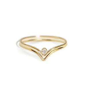 Chevron Ring Set