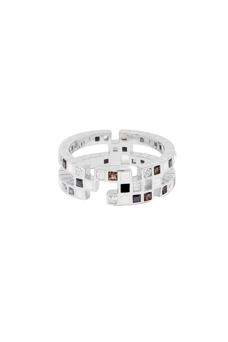 CHICHI RHODIUM RING