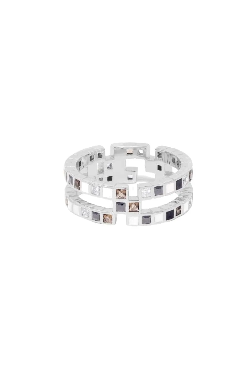 CHICHI RHODIUM RING