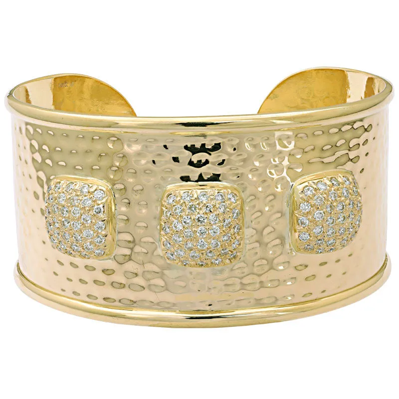 Cuff Bangle-Diamond