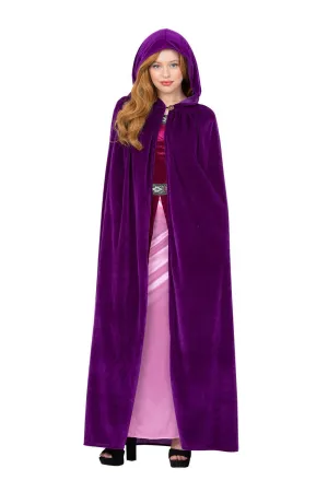 Deluxe Cloak, Amethyst Purple, Adults