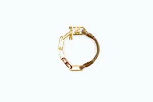 Electro Mix Bracelet Gold Brown