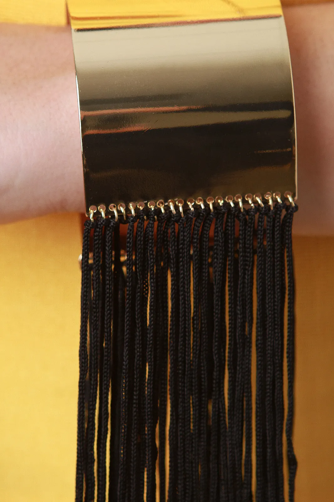 Fringe Cuff Bracelet