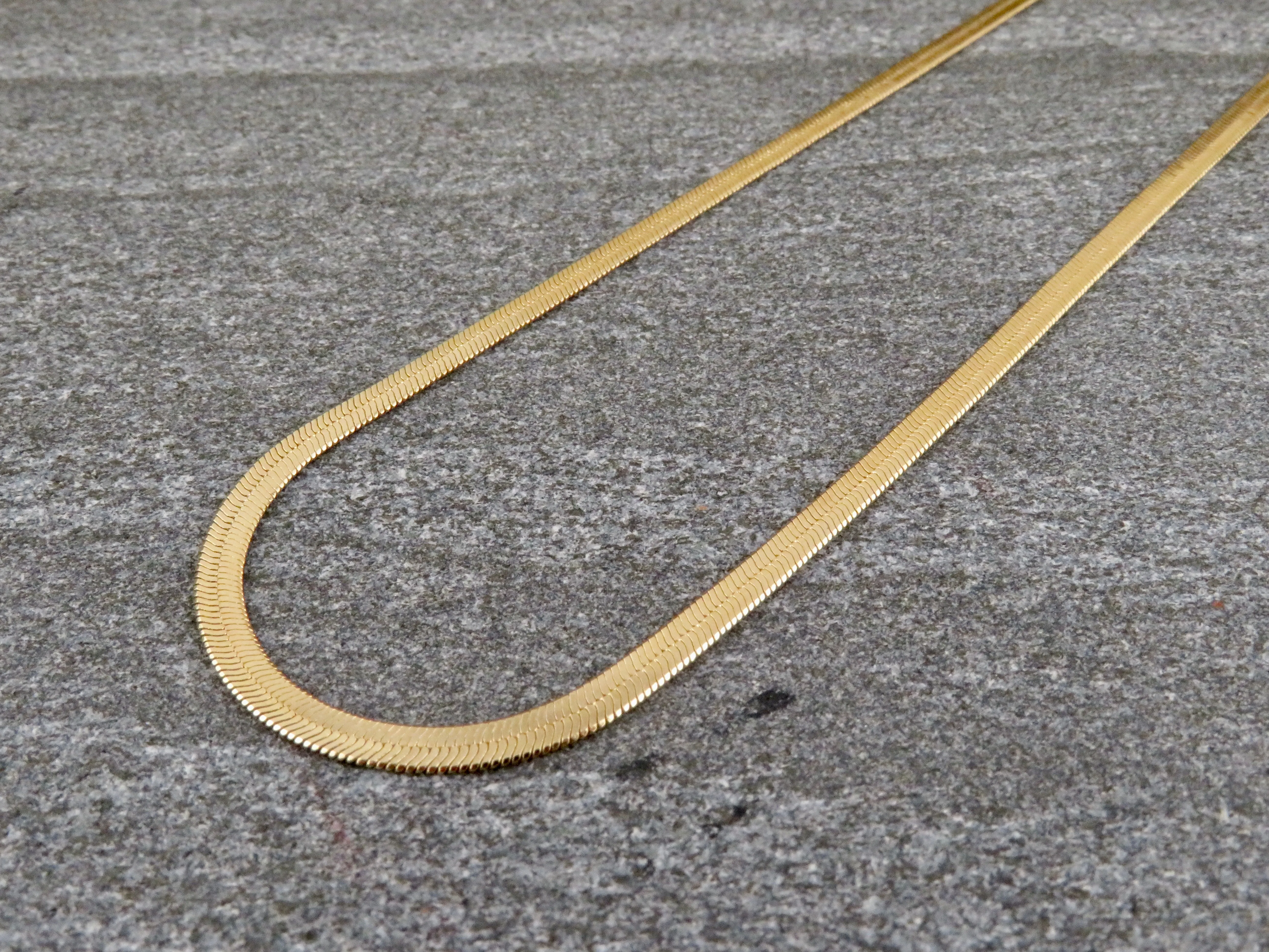 Gold Filled Herringbone Chain