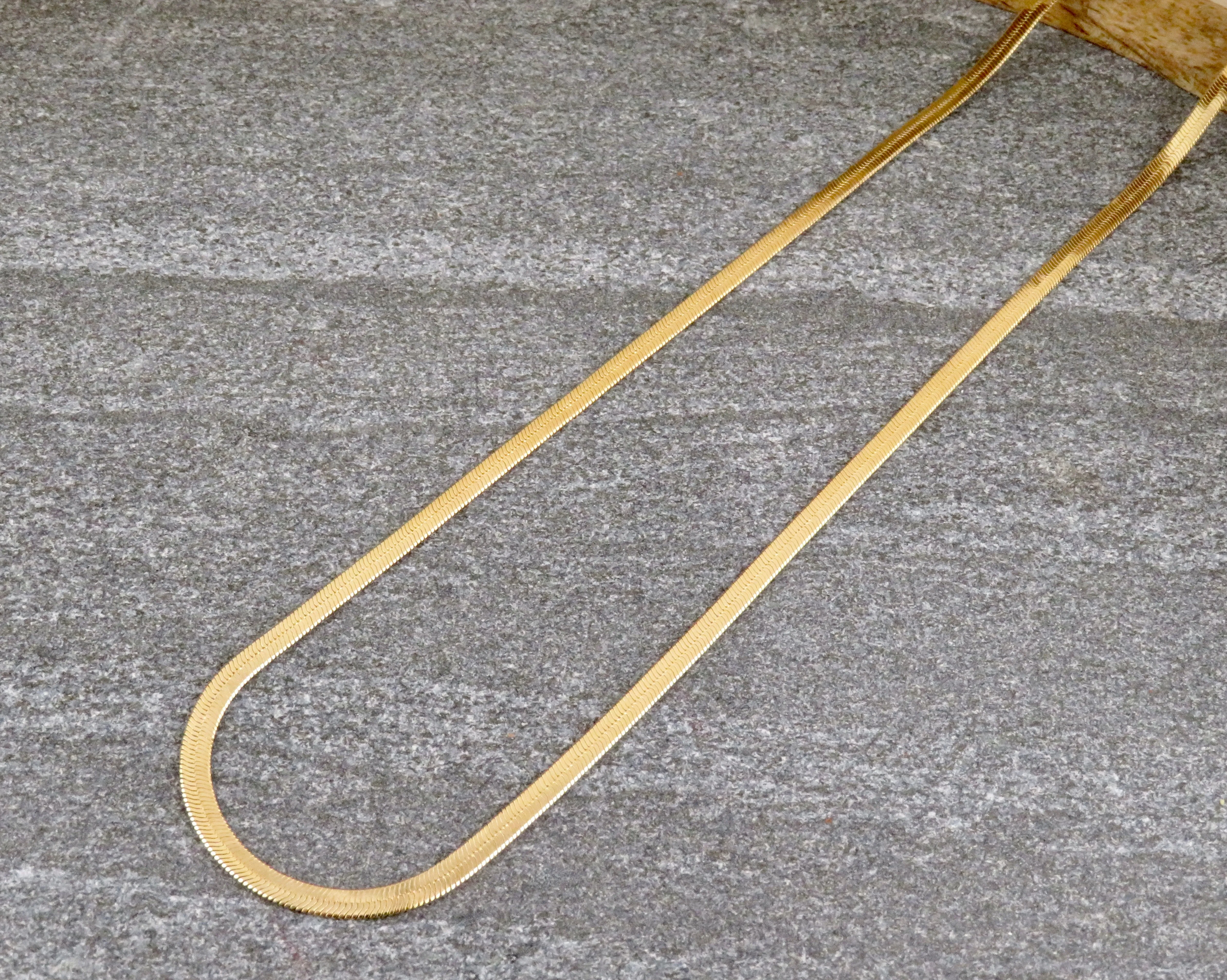 Gold Filled Herringbone Chain