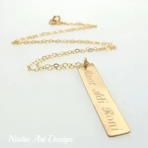 Gold Filled Layering Necklace for Mom