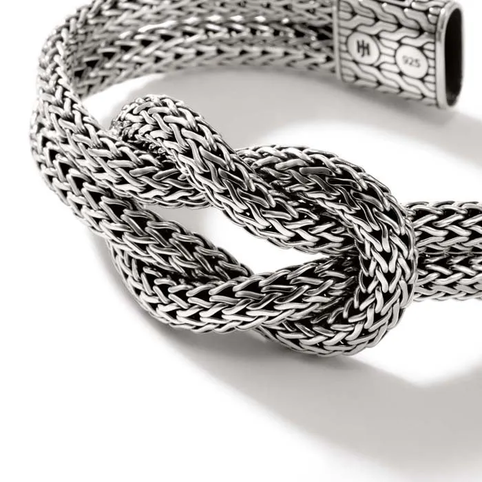 John Hardy Love Knot Bracelet in Sterling Silver