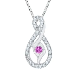 KATARINA Diamond Fashion Pendant Necklace (1/4 cttw JK, I1/I2)