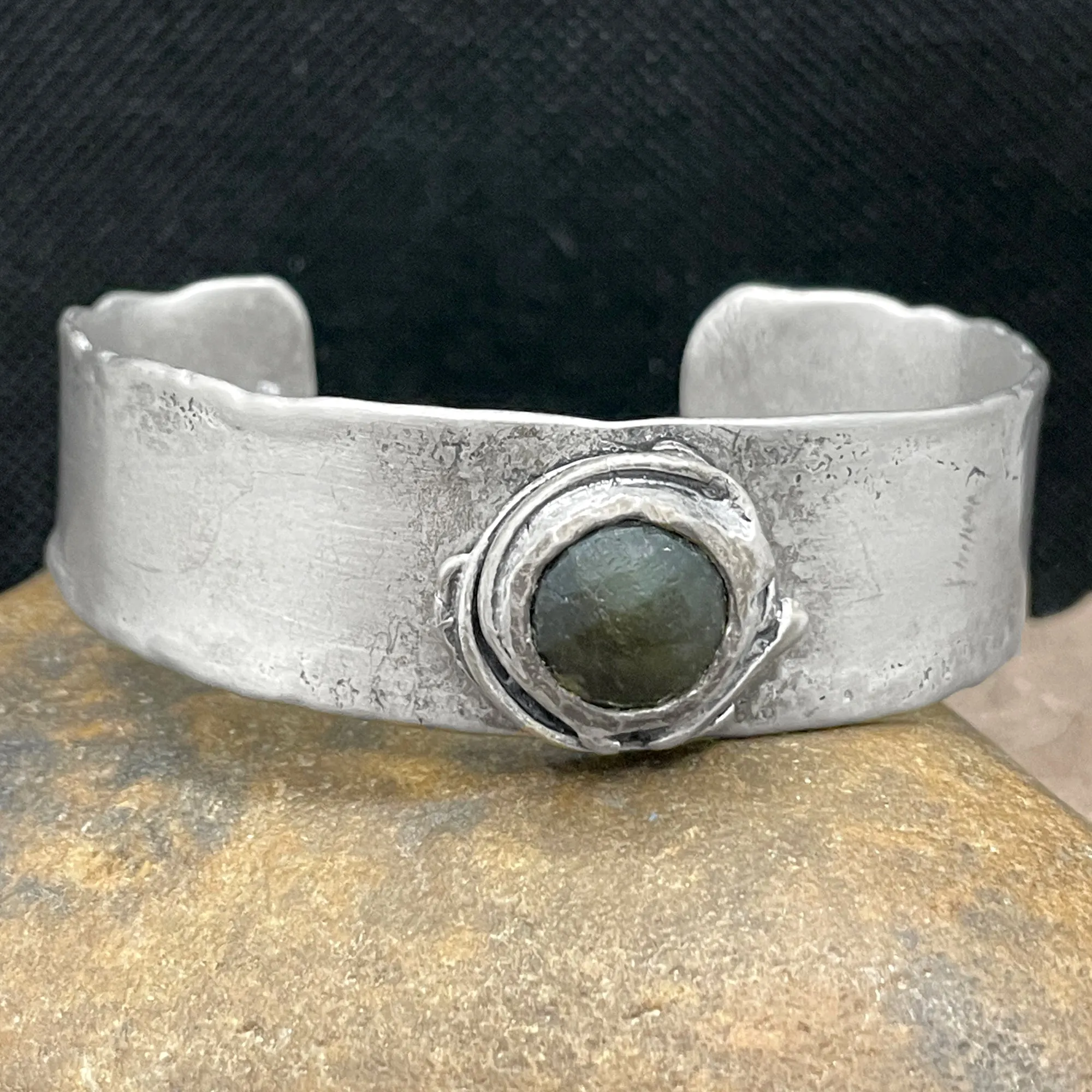 Labradorite Cuff - Matte Finish