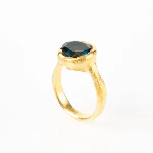 London Blue Topaz Ring