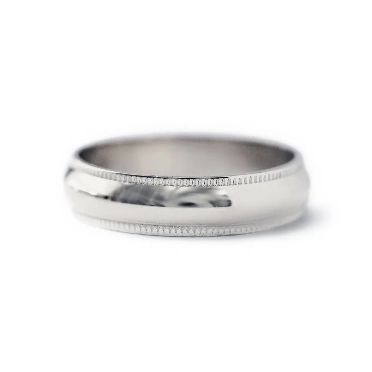 Milgrain Band Ring