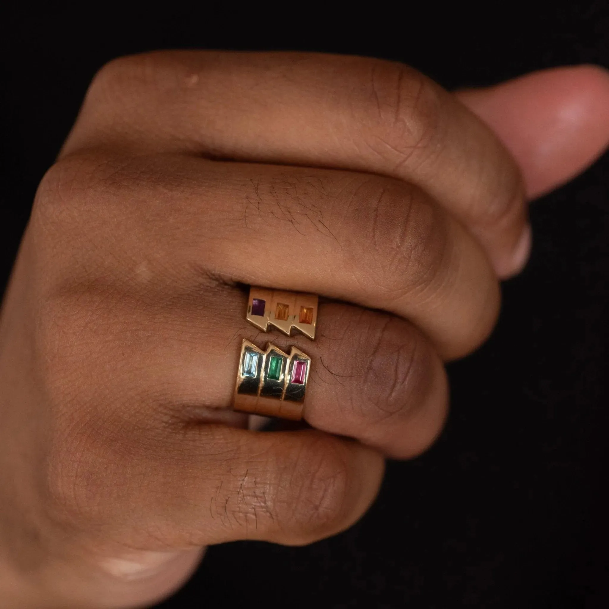 Orli Cigar Band Ring