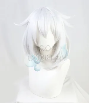 Paimon Wig Hairpin Genshin Impact Cosplay