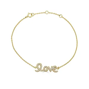 Pave LOVE Bracelet