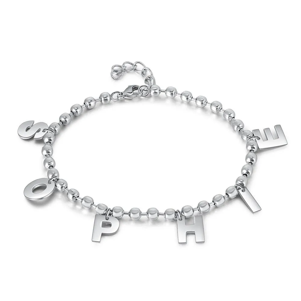 Personalized Name Chain Bracelet