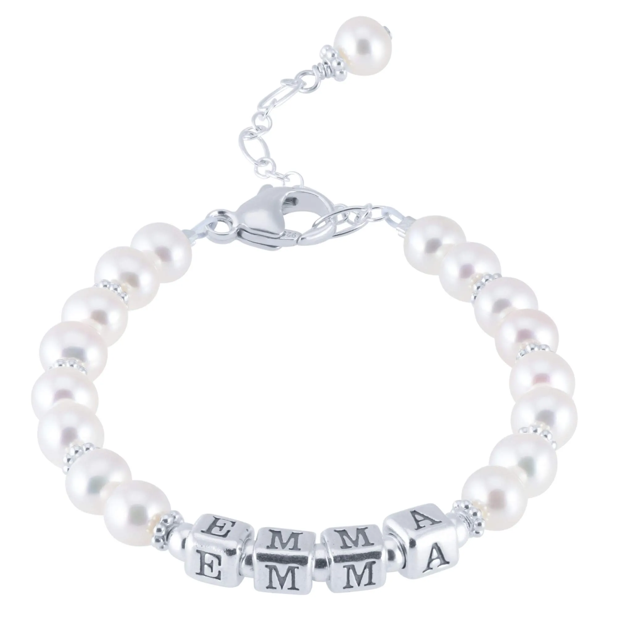 Precious Pearls Name Bracelet