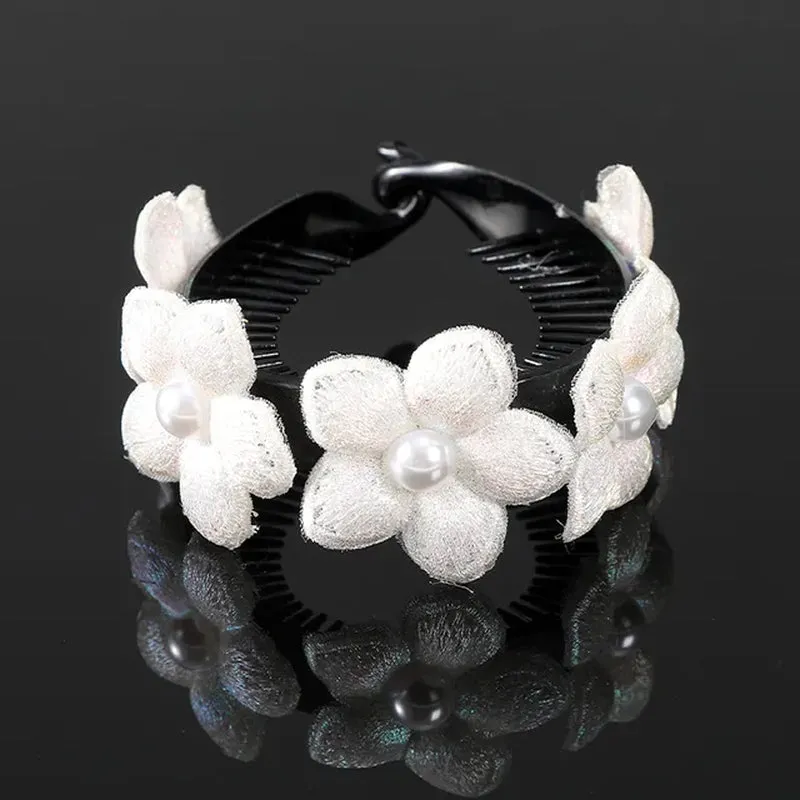 "Stylish Rhinestone Hair Clip: Add Glamour with Crystal Bird Nest Twist and Bun Holder - Perfect Hair Accessory for Women"