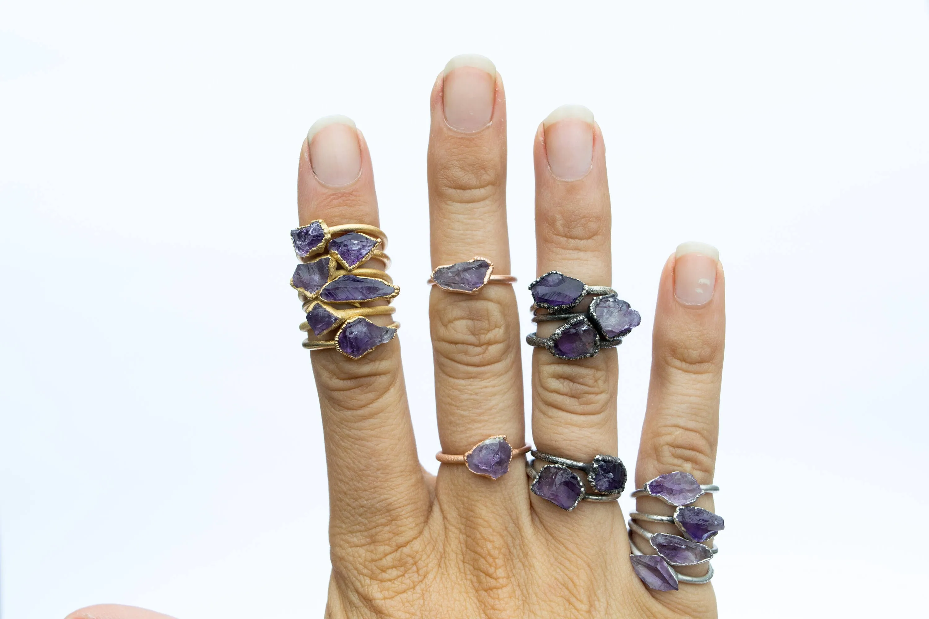 SALE Amethyst ring | Amethyst birthstone