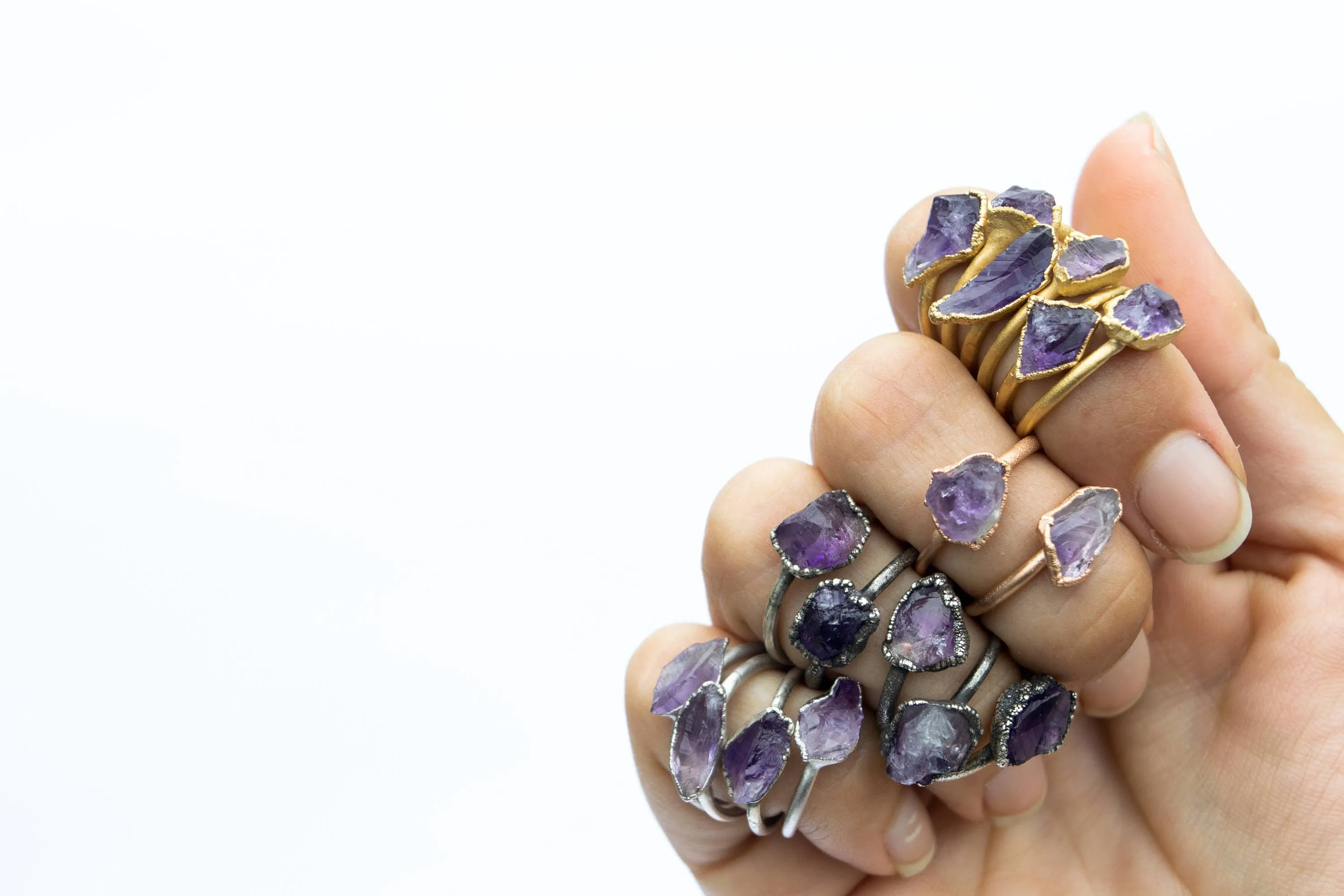 SALE Amethyst ring | Amethyst birthstone