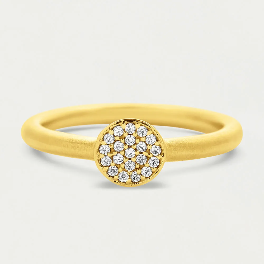 Signature Pave Knockout Ring