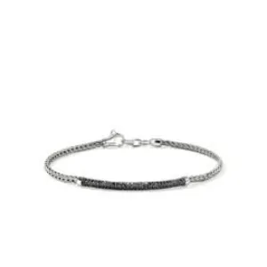 Sterling Silver Black Sapphire Essentials Bracelet