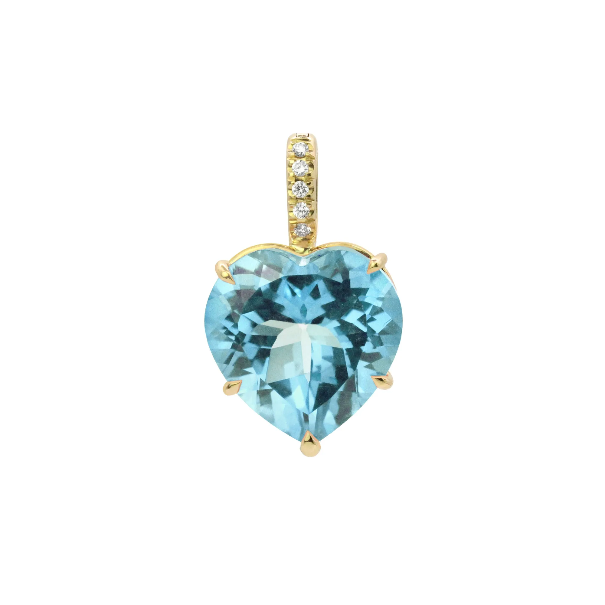 The Gemmy 18K Jumbo Heart Pendant