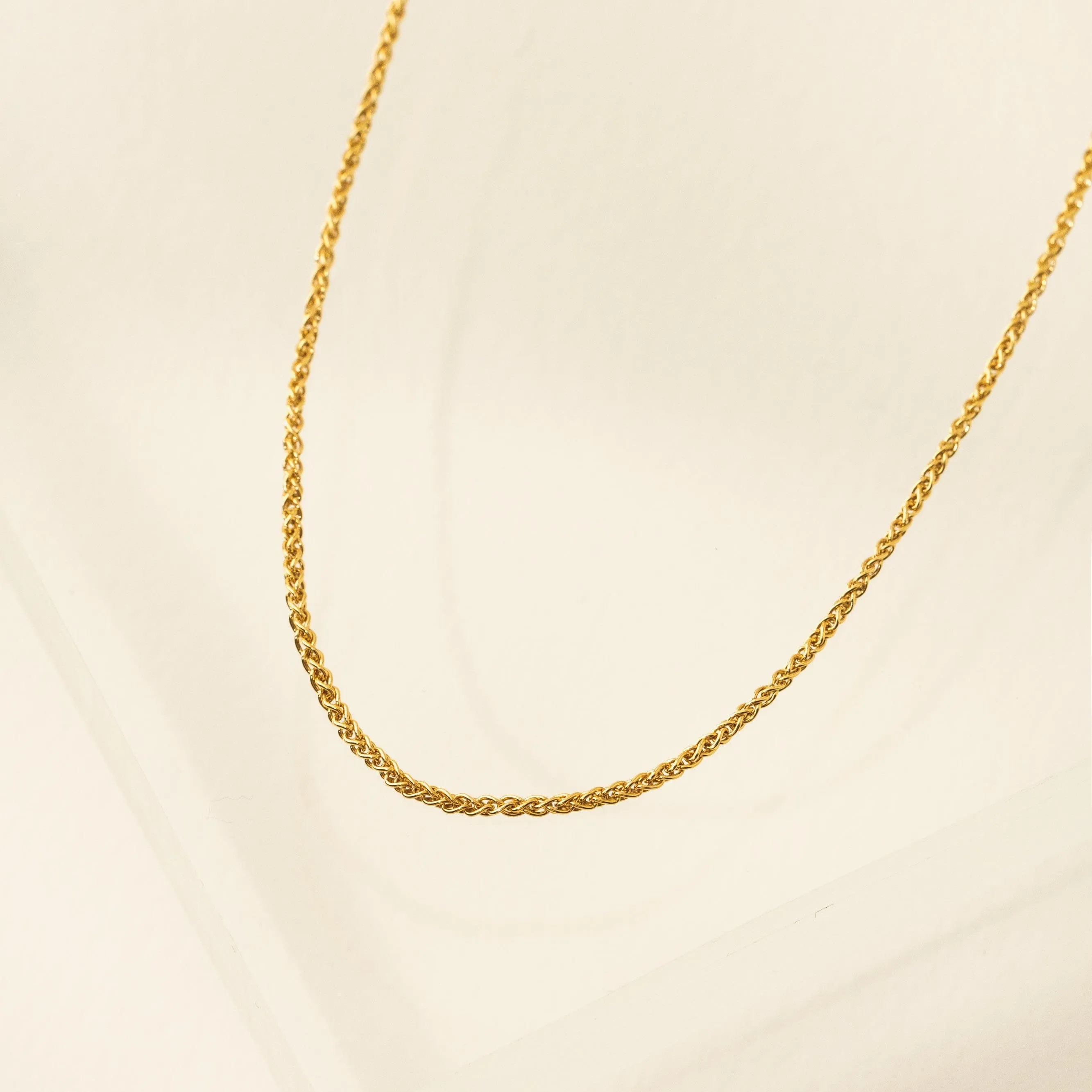 Wheat Chain Gold-Filled Necklace