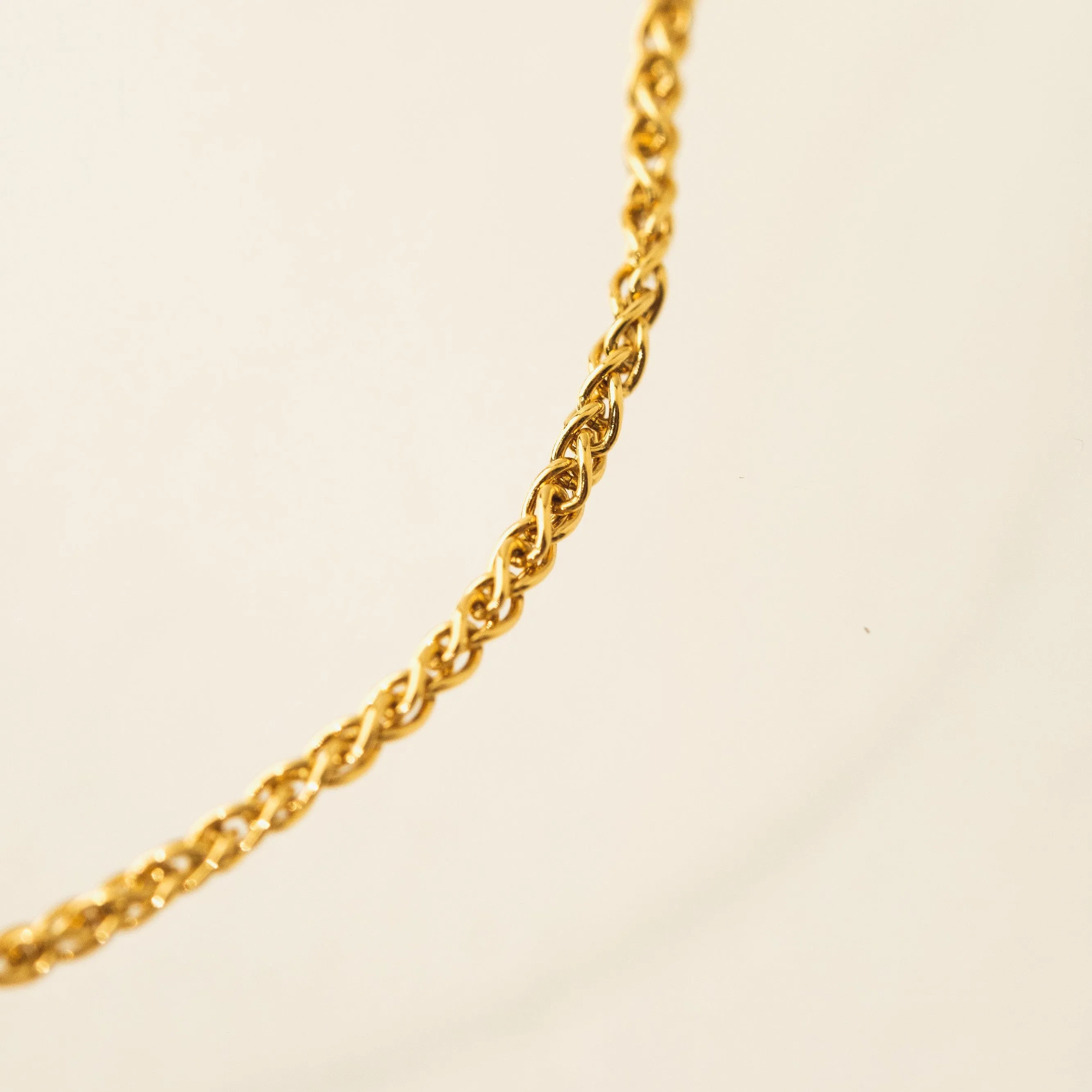 Wheat Chain Gold-Filled Necklace