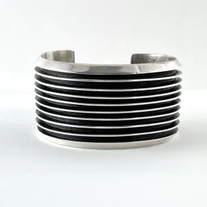 Wide Sterling Cuff<br>By Tom Hawk